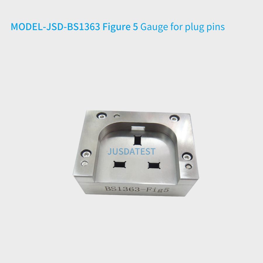 BS 1363 Figure 5 — Gauge for plug pins