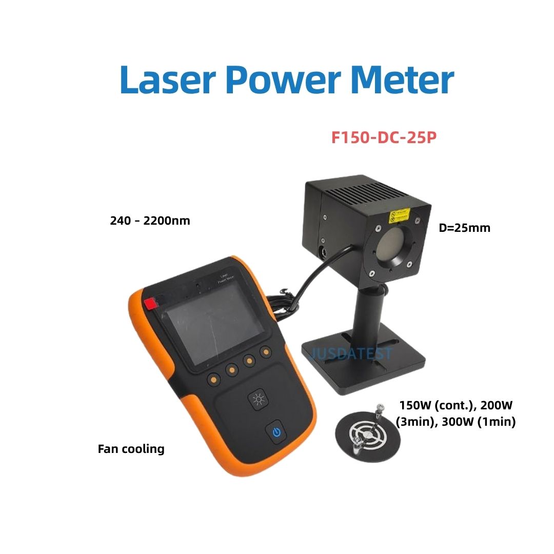 150W Fan-Cooled | 240–2200nm Wide Wavelength | F150-DC-25P – Continuous Measurement